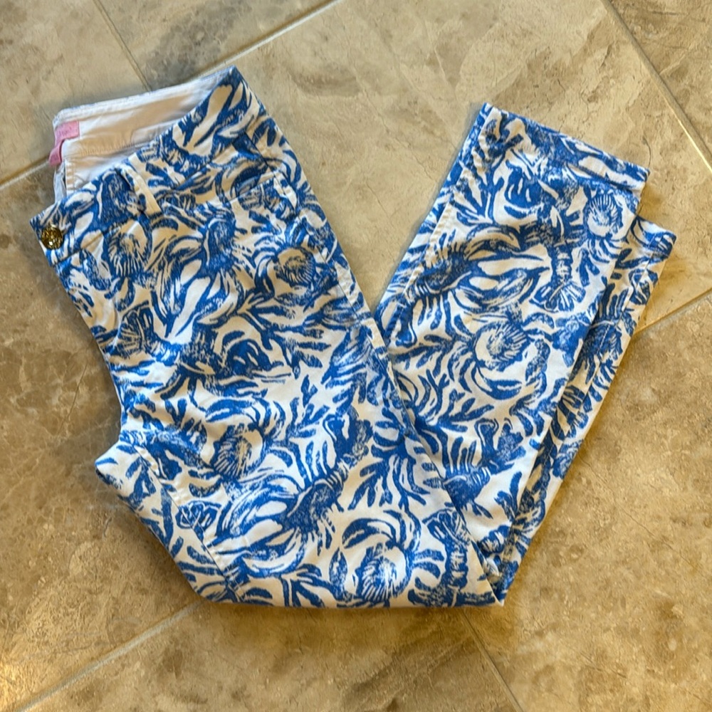 Lilly Pulitzer Sadie Crop Chino